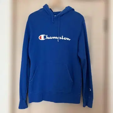 챔피온 파란색 후드 부착 후드티