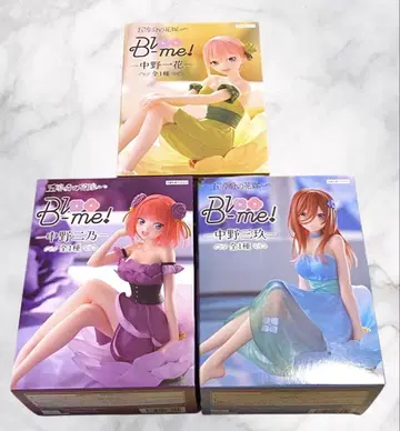 5등분의 신부 피규어 3점