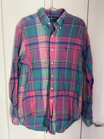 Ralph Lauren 멀티 컬러 체크 셔츠 M