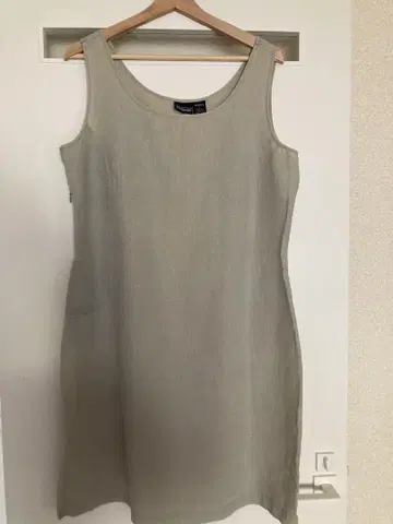 patagonia 여성용 슬리브리스 원피스 L 그린
