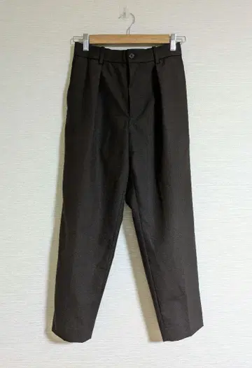 마카웨어 PEGTOP TROUSERS 브라운 1