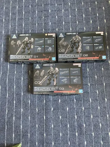 30MM AC6 아머드 코어6 옵션 파츠 세트 1, 2, 3