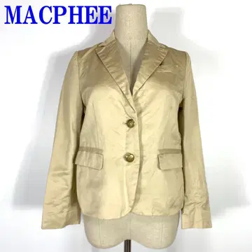 MACPHEE 맥피 테일러드 재킷 베이지 38 C1357