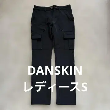 DANSKIN 스트레치 카고 팬츠 여성용 S 블랙 골프