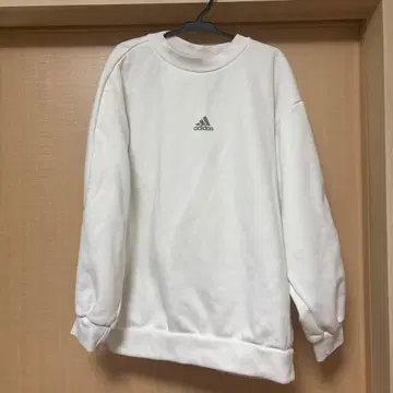 아디다스 THREE STRIPES 스웨터 M 화이트