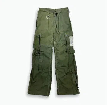 Minus Slash Seam HBT 카고 야마토 착용 카고 팬츠