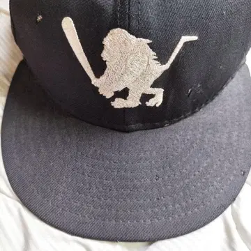 59FIFTY 블랙 원숭이 로고 캡