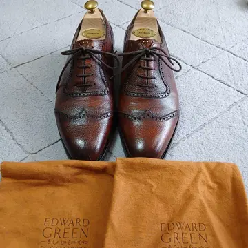 EDWARD GREEN 옥스퍼드 신발 브라운
