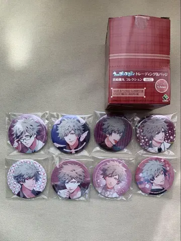 란마루 캔뱃지 컬렉션 54mm BOX 컴플리트 8개