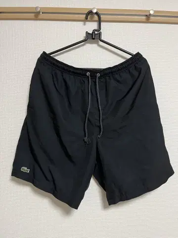 라코스테 블랙 숏팬츠 남성용 XL