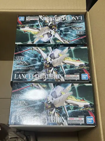[조립되지 않음] HG 1/35 코드 기어스 랜슬롯 알비온 3개 세트