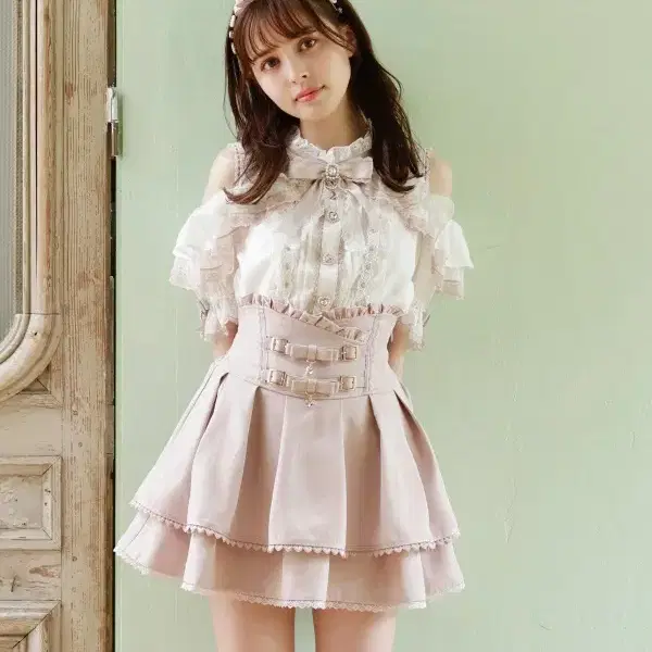 LIZLISA ドレスアップドールスカート(ボルドー) A/W入荷予定アイテム❤️ドレスアップドールシリーズ】 | LIZ