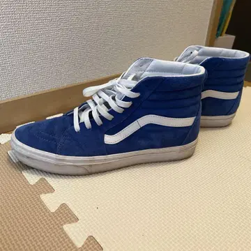 반스 스니커즈 파랑 28cm