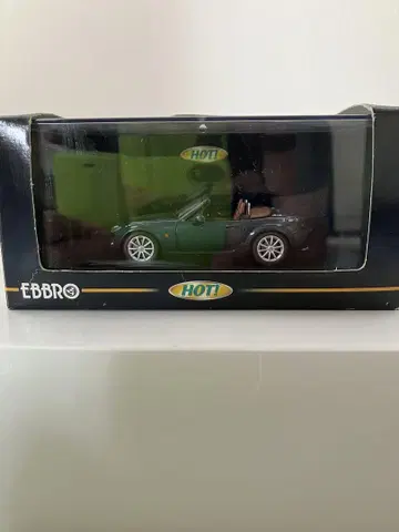 EBBRO MAZDA ROADSTER 2005 미니카 다크 그린