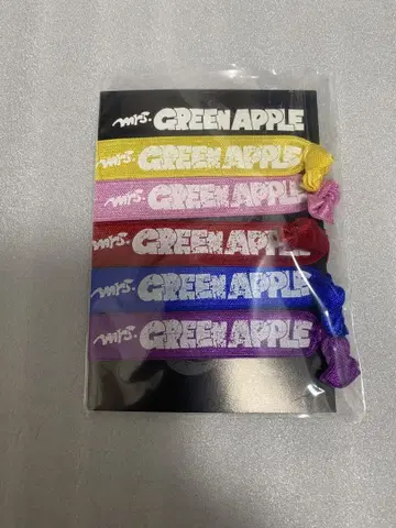 Mrs. GREEN APPLE 리스트 밴드 5개 세트