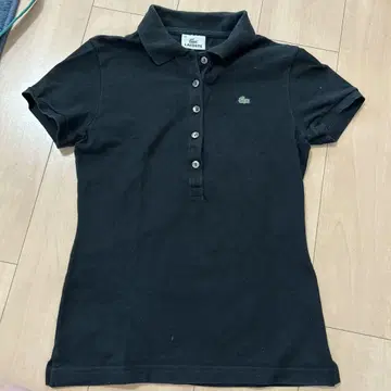 라코스테 블랙 피케 셔츠 사이즈 40