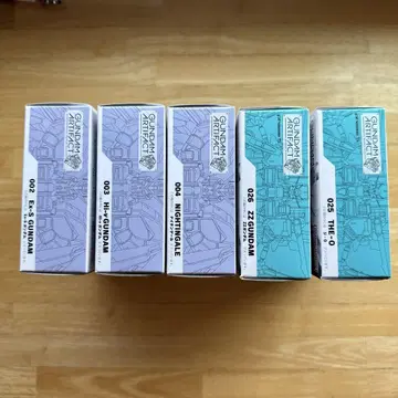 건담 아티팩트 4개 세트