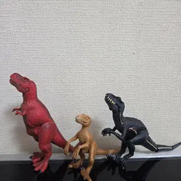 아니아 공룡 피규어 3종 세트