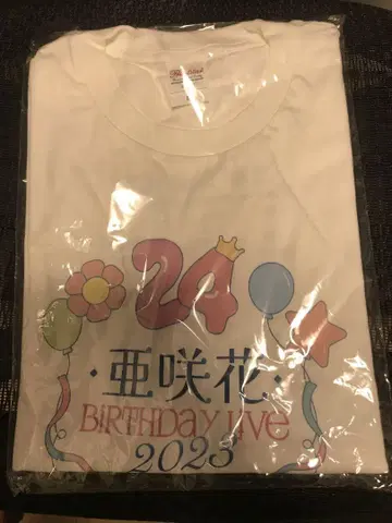 아사카 BIRTHDAY LIVE 2023 티셔츠