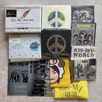 Kis-My-Ft2 공식 굿즈 묶음 판매 CD DVD 응원봉