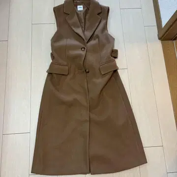 자라 브라운 롱 베스트