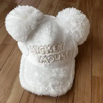 미키 팬 캡 화이트
