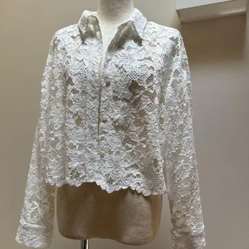새상품 금기 저널 스탠다드 레사 레이스 셔츠