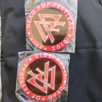 DEAD POP FESTIVAL 캔뱃지 2개 세트