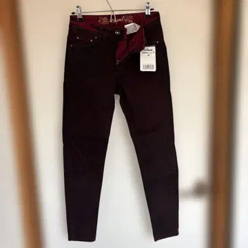 새상품 Desigual 와인 레드 팬츠 M