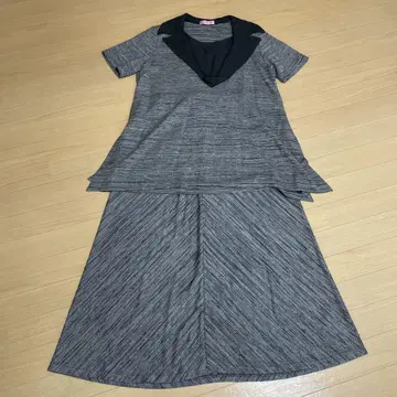 HIROKO BIS 스커트 셋업 그레이 계열