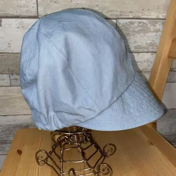 HOMELESS TAILOR 린넨 코팅 캡 sizeF 일본제
