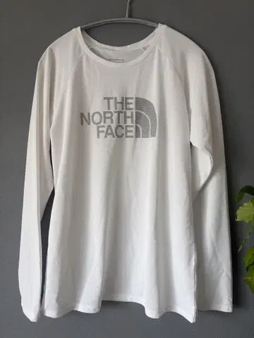 THE NORTH FACE 롱 슬리브 티셔츠 XL 화이트