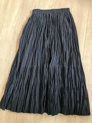 앙피로 와셔 롱 스커트