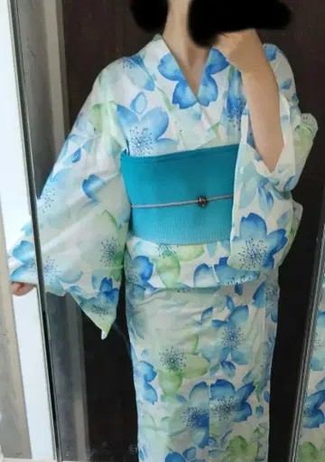 벚꽃 수채화 유카타