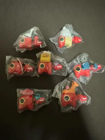 신수 베코들 칠복신 편 가챠 피규어 빨간 베코