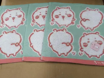 치이카와 (먼작귀) 미니 타월 3장 세트