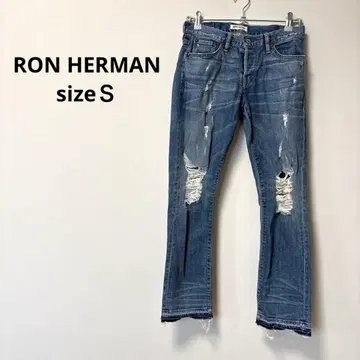 RON HERMAN 데님 데미지 데님 팬츠
