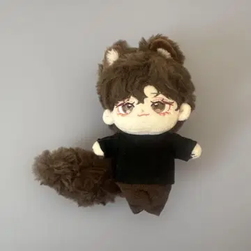 10cm 무속성 봉제 인형 자석 꼬리 포함