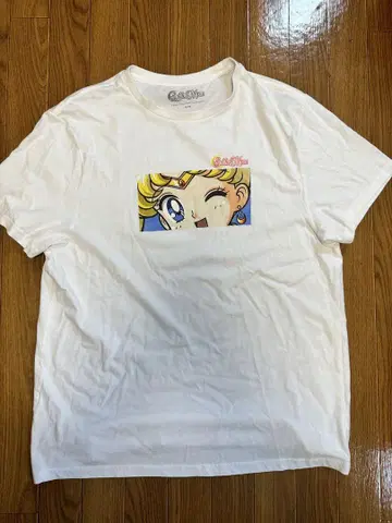 sailor moon 세일러문 티셔츠 구제 의류 빈티지