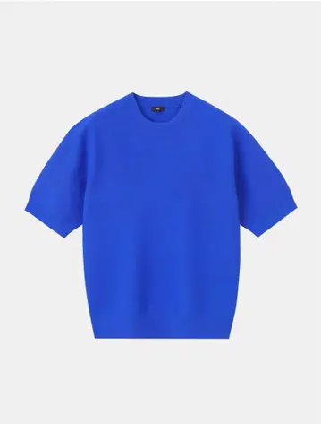 PLST 홀 의류 니트 티셔츠 67BLUE (L)
