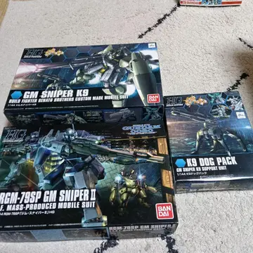 GM SNIPER K9 & RGM-79SP GM SNIPER II 세트