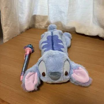 스티치 봉제 인형 펜 케이스, 볼펜