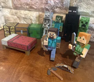 Minecraft 액션 피규어 세트 묶음 판매