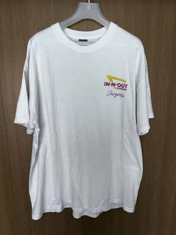 IN-N-OUT 티셔츠 화이트