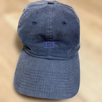 할리우드 랜치 마켓 네이비 코듀로이 H 로고 캡