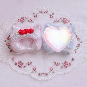 인형 의류 10cm 니지파펫 만주용 모자 (2세트) 003