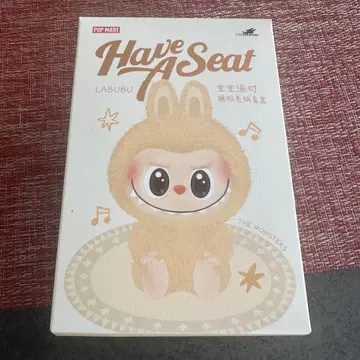 POP MART Have A Seat Labubu 봉제 인형