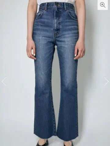 MOUSSY CUT OFF FLARE 데님 팬츠