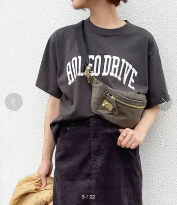 Spick & Span 로고 프린트 티셔츠
