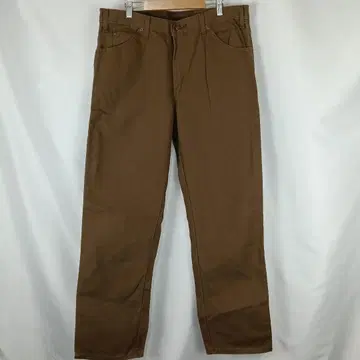 Dickie's 덕 페인터 팬츠 W34L32 브라운 B3260
